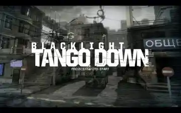 Blacklight - Tango Down (USA) (Unlock Key) screen shot title